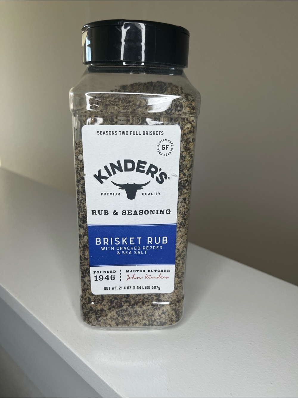 Brisket Rub Seasoning - Black/White
